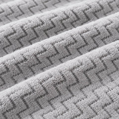 Gray Chevron Fleece Dog Vest