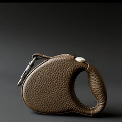 Atelier Heritage Handcrafted Leather Retractable Dog Leash