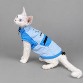 Lightweight Blue Cat Rain Jacket – Outdoor Coat