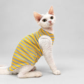 Yellow Stripe Sphynx Cat Shirt