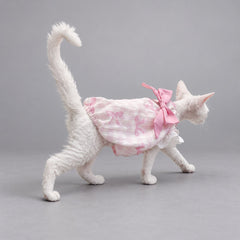 Pink Bow Cat Dress