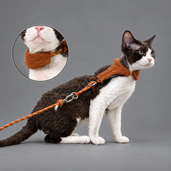 Mellow Corduroy Cat Harness Set