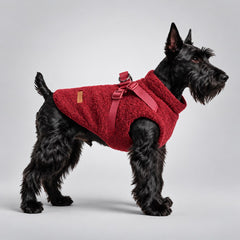 Teddy Fleece Harness Dog Vest