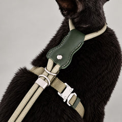 The Arden Adjustable Cat Harness & Leash Set