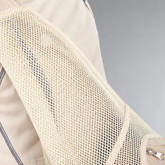 NEKOAN Breathable Mesh Pet Sling for Cats & Small Dogs — Milk Brown