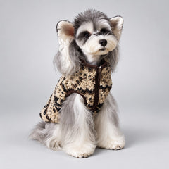 Fair Isle Fleece-Lined Dog Vest