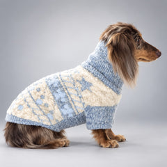 Fair Isle Wool-Blend Pet Sweater