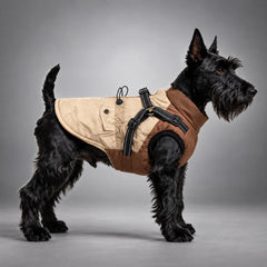 Water-Repellent Fleece-Lined Harness Dog Vest