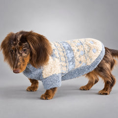 Fair Isle Wool-Blend Pet Sweater