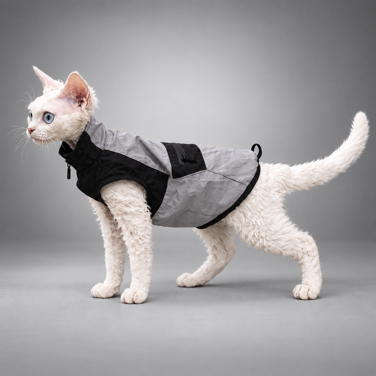 Urban Utility Cat Windbreaker Vest