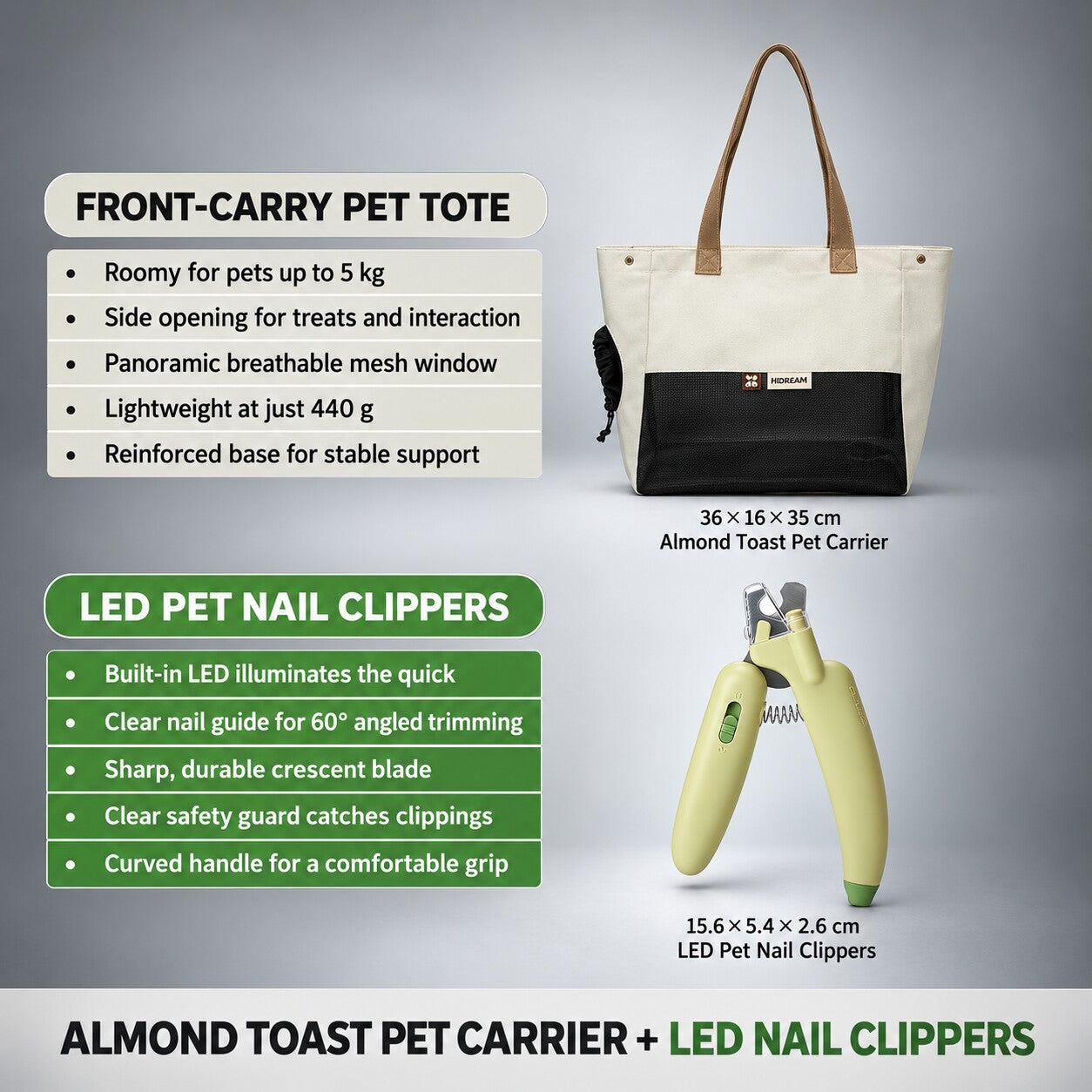 Colorblock Cat Carrier Tote