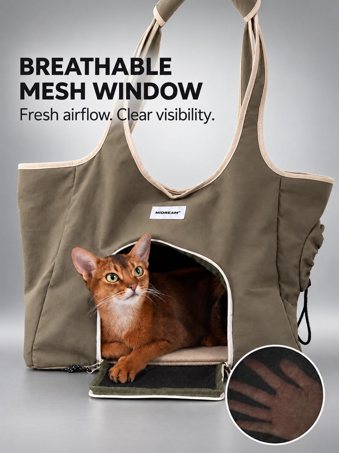 Nylon Pet Carrier Tote