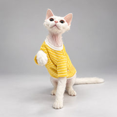 Sunstripe Short-Sleeve Cat Shirt