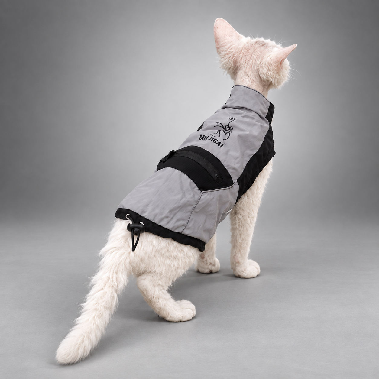 Urban Utility Cat Windbreaker Vest
