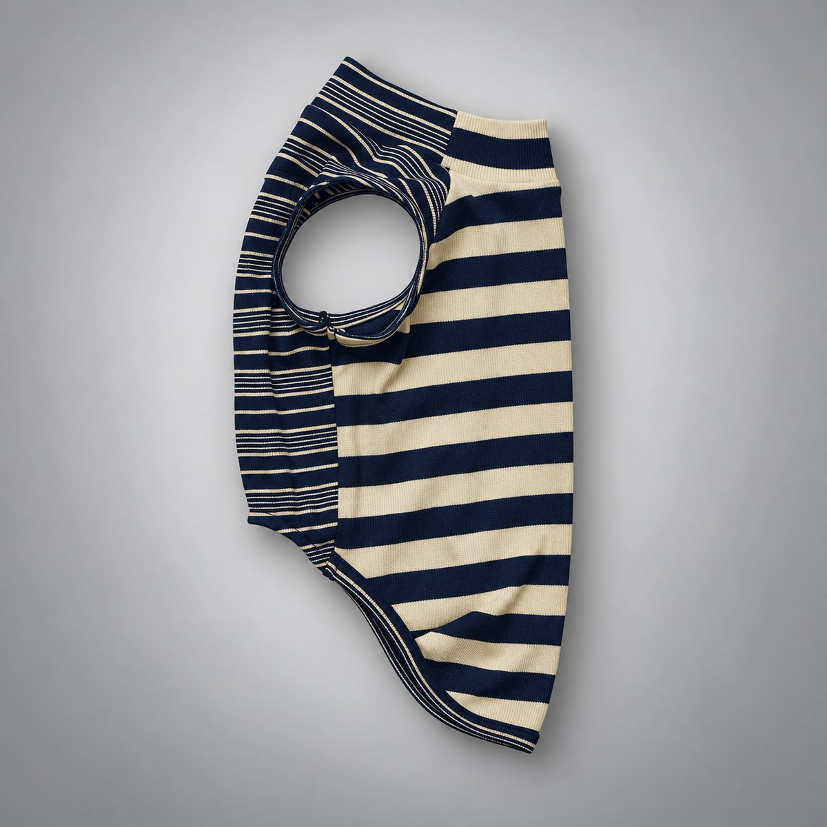 Soft Lyocell Striped Dog Shirt