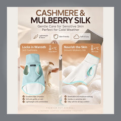 Cashmere & Mulberry Silk Pet Warmth Vest