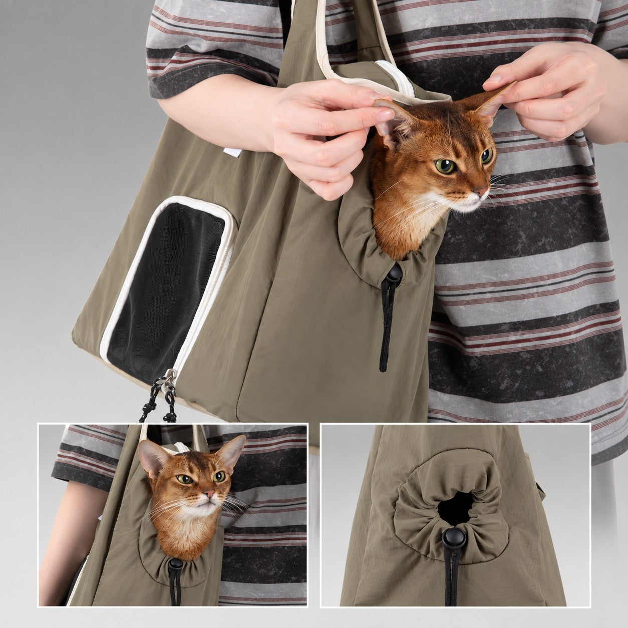 Nylon Pet Carrier Tote