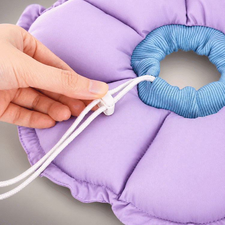 Adjustable Soft Flower Cat Recovery Collar