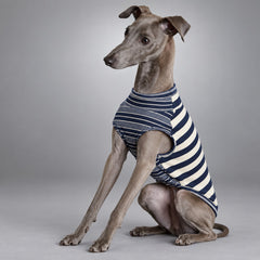 Soft Lyocell Striped Dog Shirt