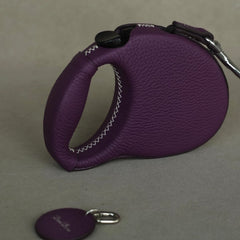 Atelier Heritage Handcrafted Leather Retractable Dog Leash