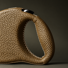Atelier Heritage Handcrafted Leather Retractable Dog Leash