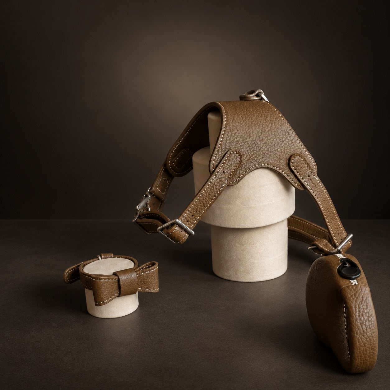 Atelier Sage Made-to-Order Leather Dog Harness