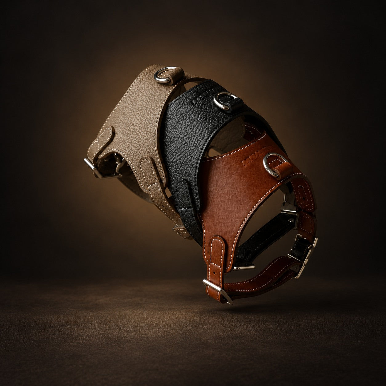Atelier Sage Made-to-Order Leather Dog Harness