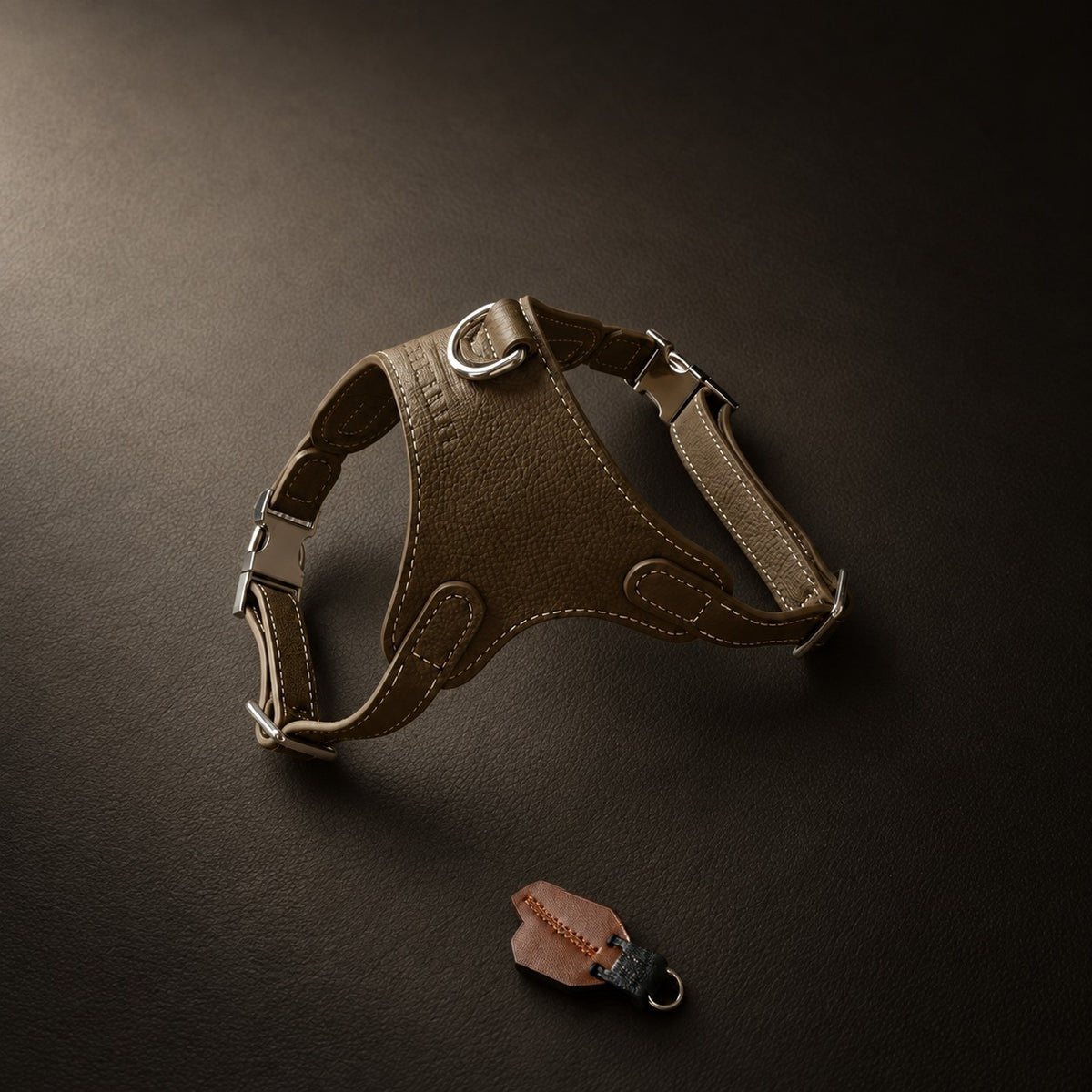 Atelier Sage Made-to-Order Leather Dog Harness