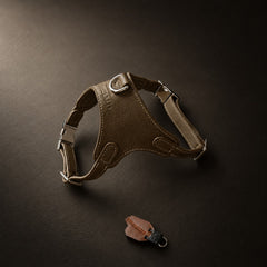 Nekoan Atelier Sage Made-to-Order Leather Dog Harness