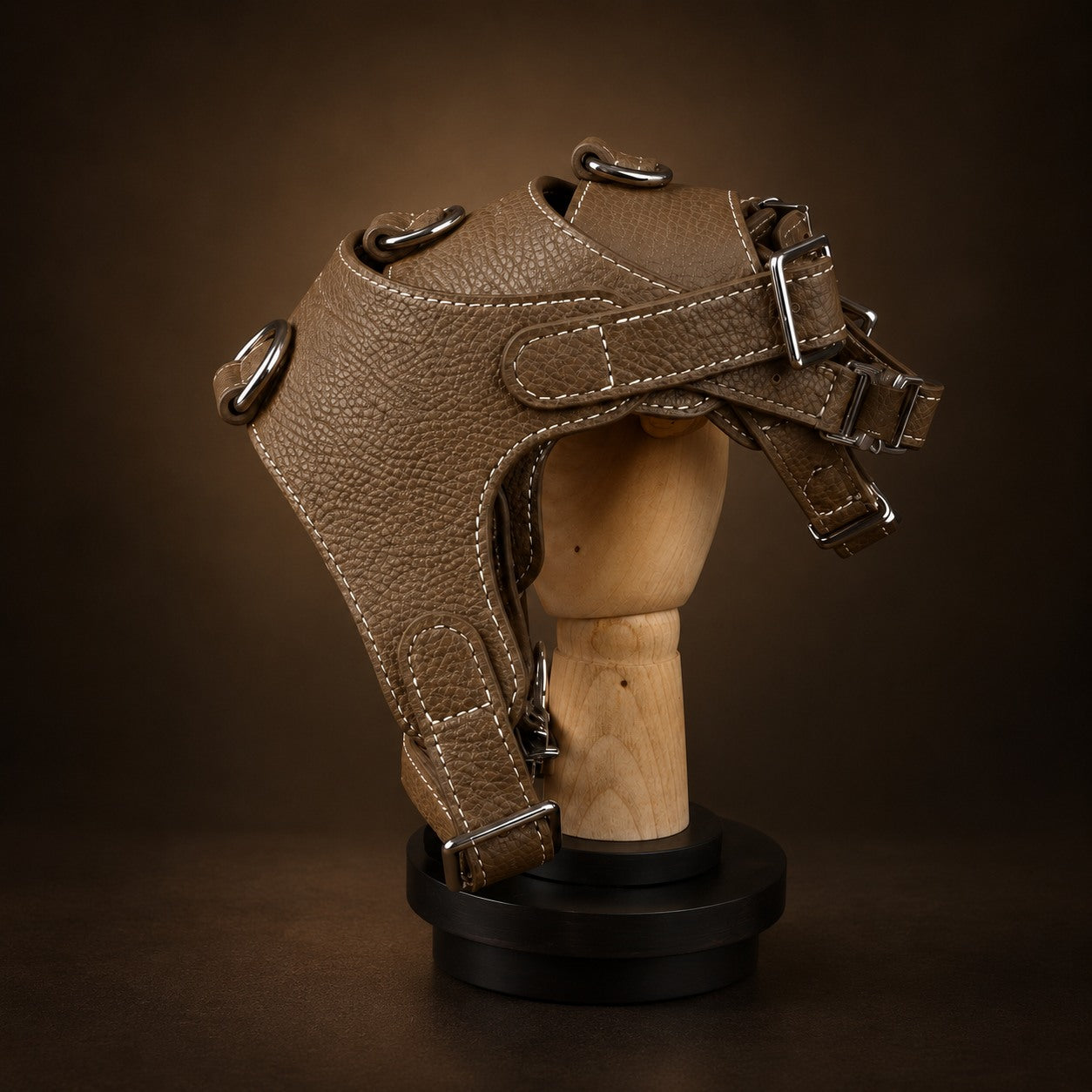 Atelier Sage Made-to-Order Leather Dog Harness