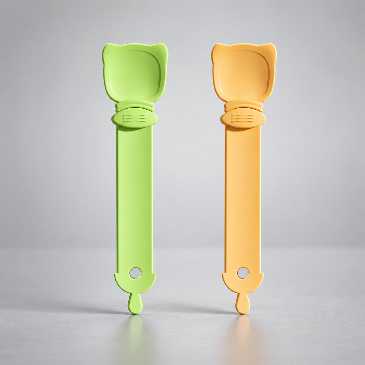 NEKOAN Cat Treat Feeding Spoon & Squeezer – 2-Pack