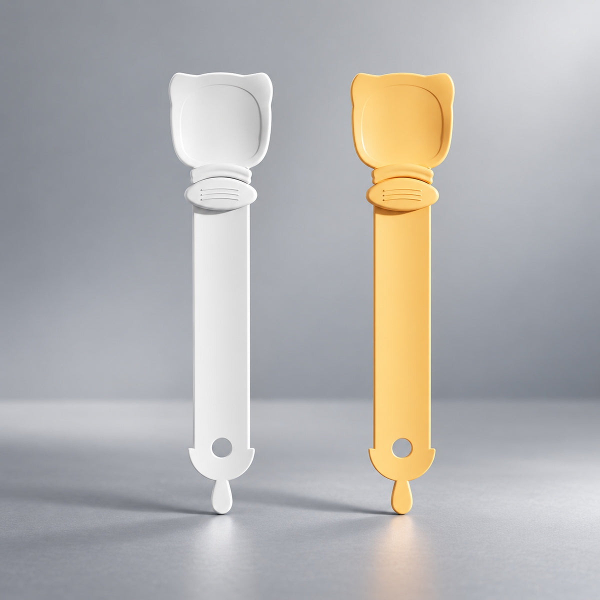 NEKOAN Cat Treat Feeding Spoon & Squeezer – 2-Pack