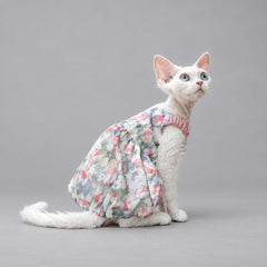 Floral Cotton Cat Dress
