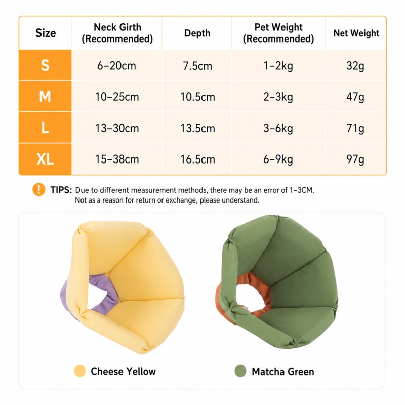 Extended-Depth Soft Recovery Cone for Cats & Small Dogs