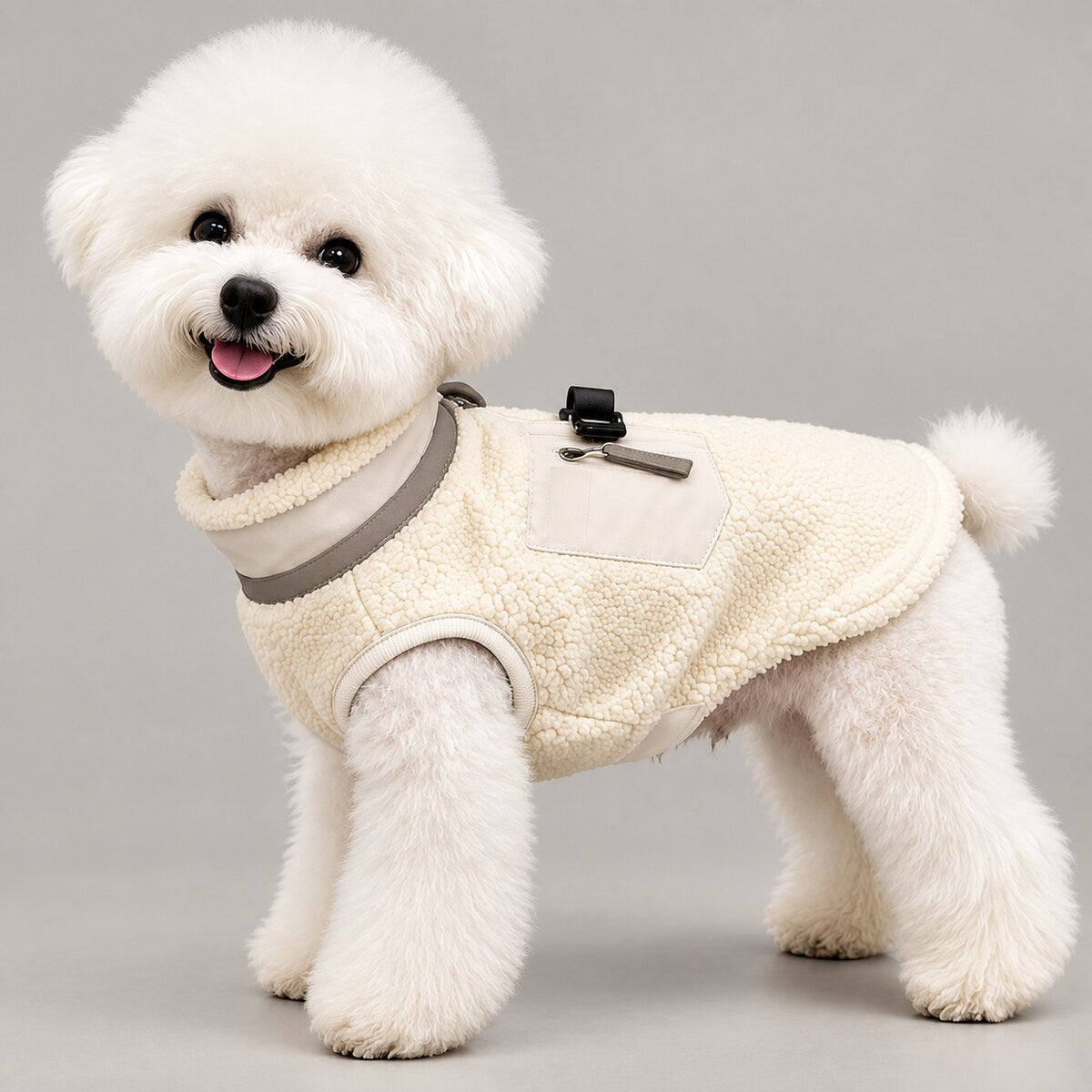 Nekoan Alpine Sherpa Fleece Dog Vest