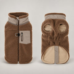 Nekoan Alpine Sherpa Fleece Dog Vest