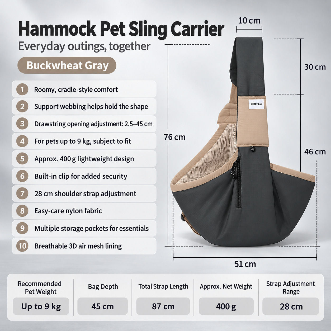 Nylon Pet Sling