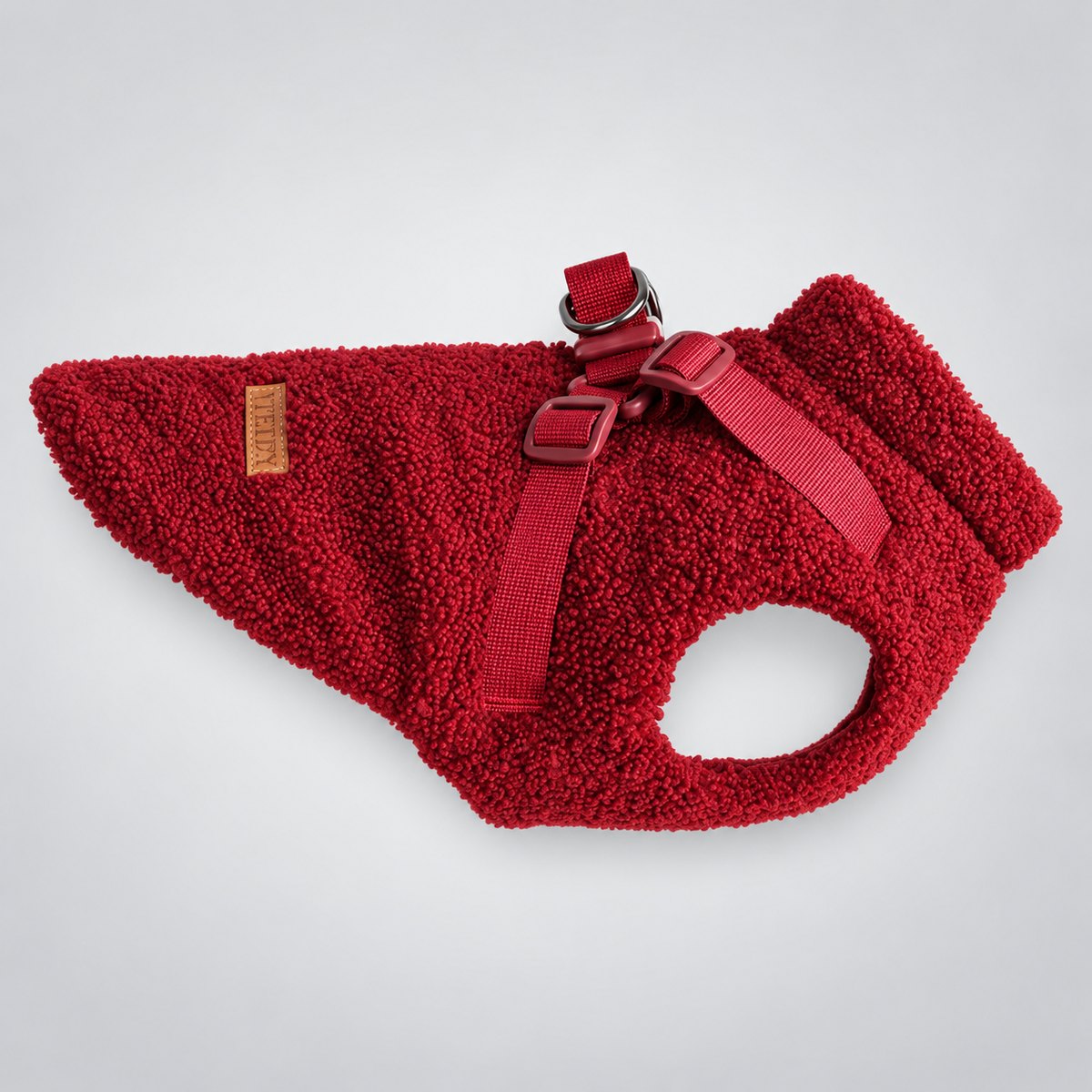Teddy Fleece Harness Dog Vest