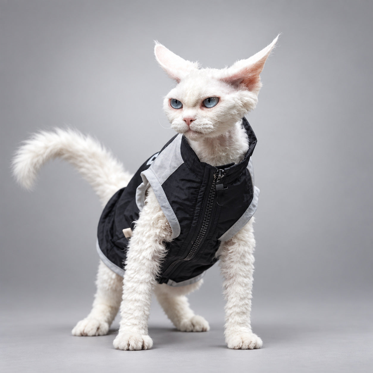 Lightweight Cat Windbreaker Vest