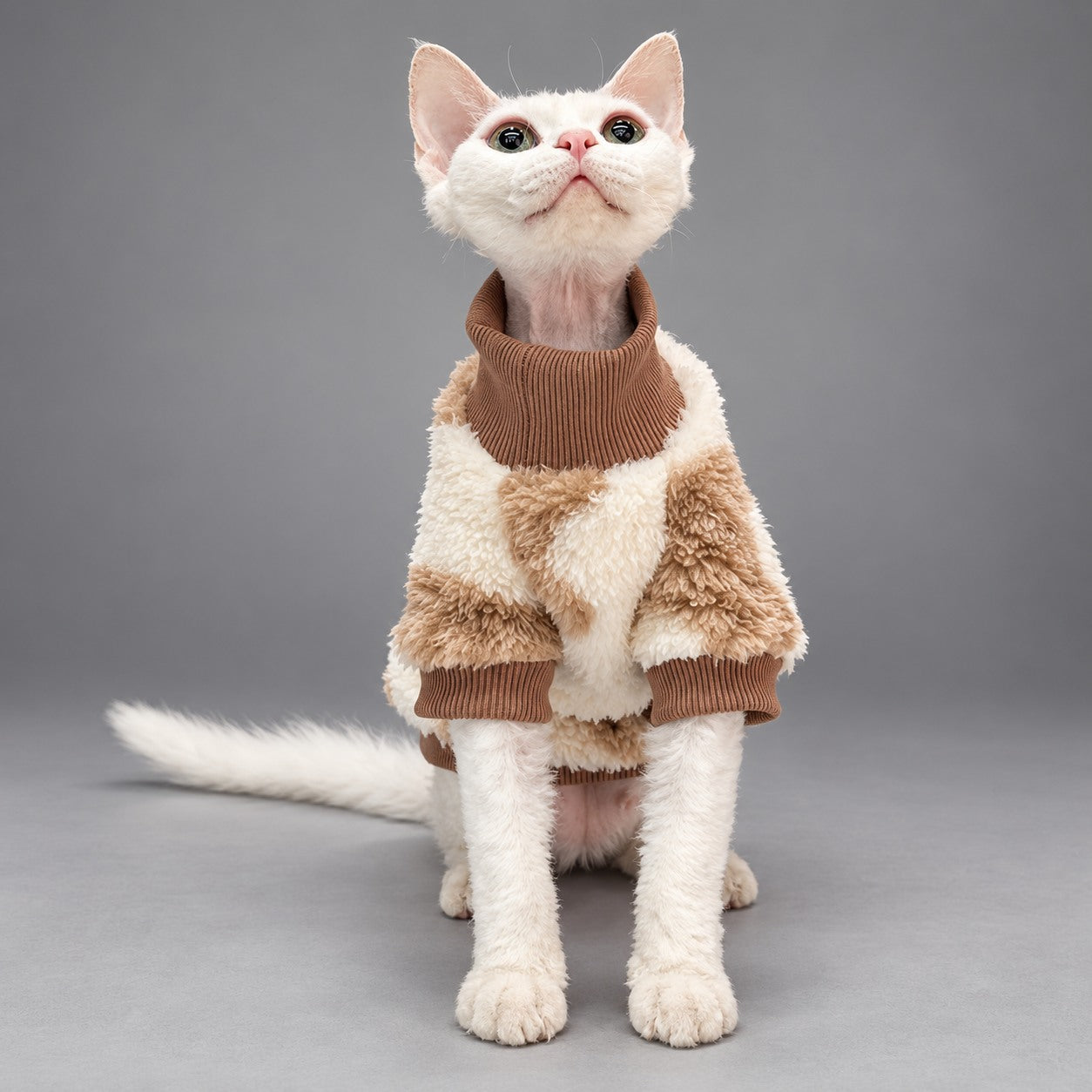 Teddy Fleece Cat Pajamas