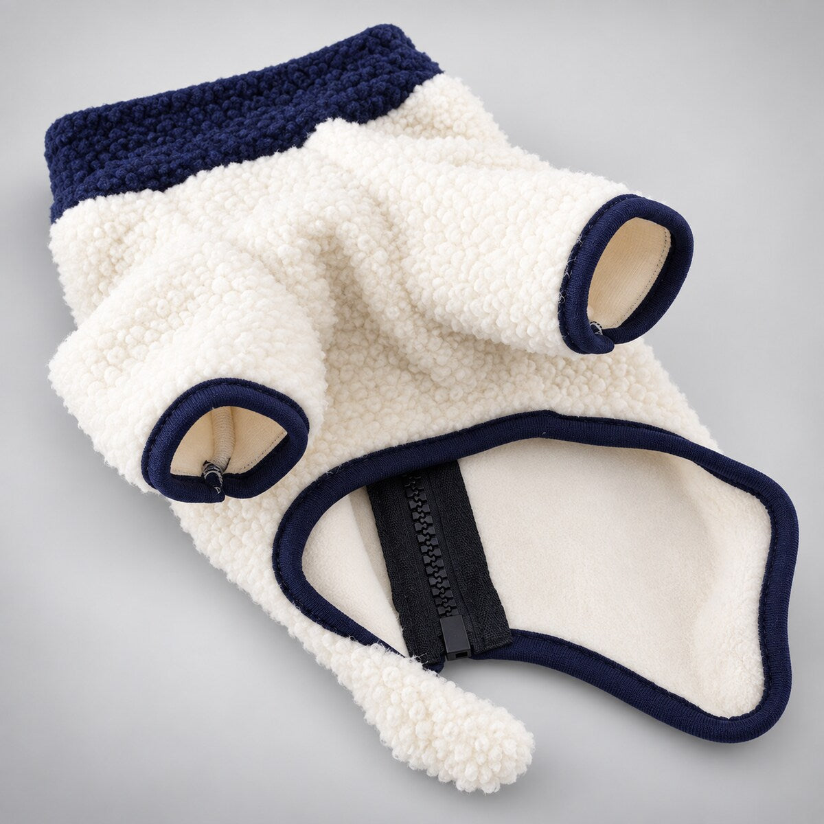 Teddy Fleece Four-Leg Dog Jumpsuit