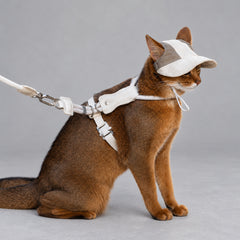 Atelier Shade Lightweight Cat Cap & Rope Harness Set