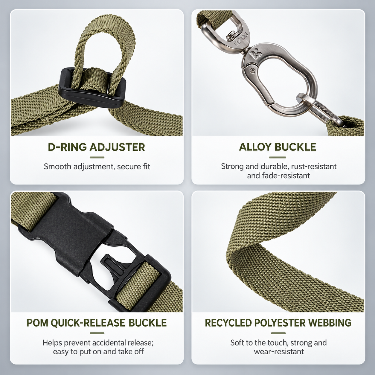 EaseForm™ Harness & Bungee Leash Set