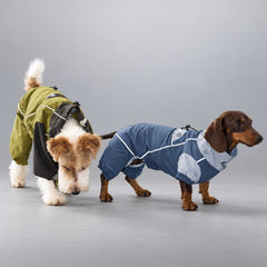 Heather Gray Wool-Blend Two-Leg Pet Sweater（副本）