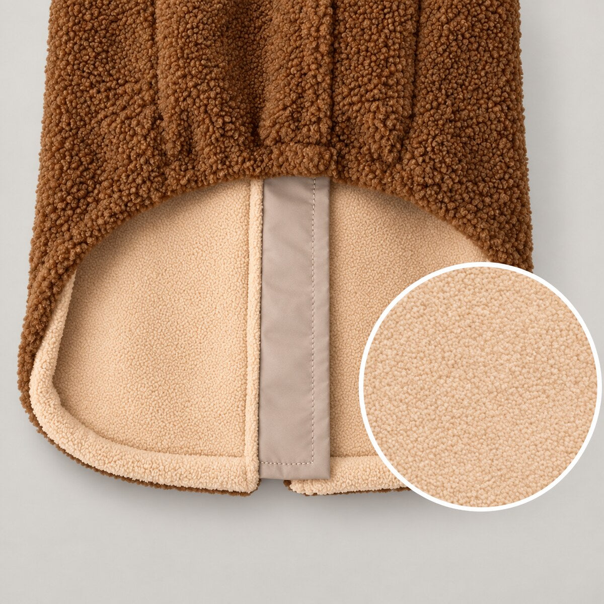 Nekoan Alpine Sherpa Fleece Dog Vest