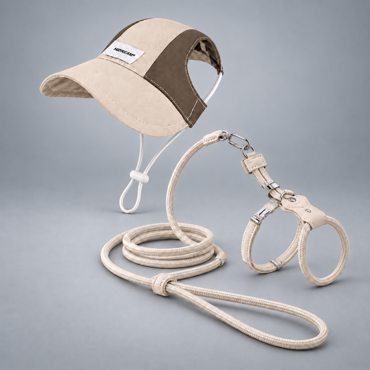 Atelier Shade Lightweight Cat Cap & Rope Harness Set