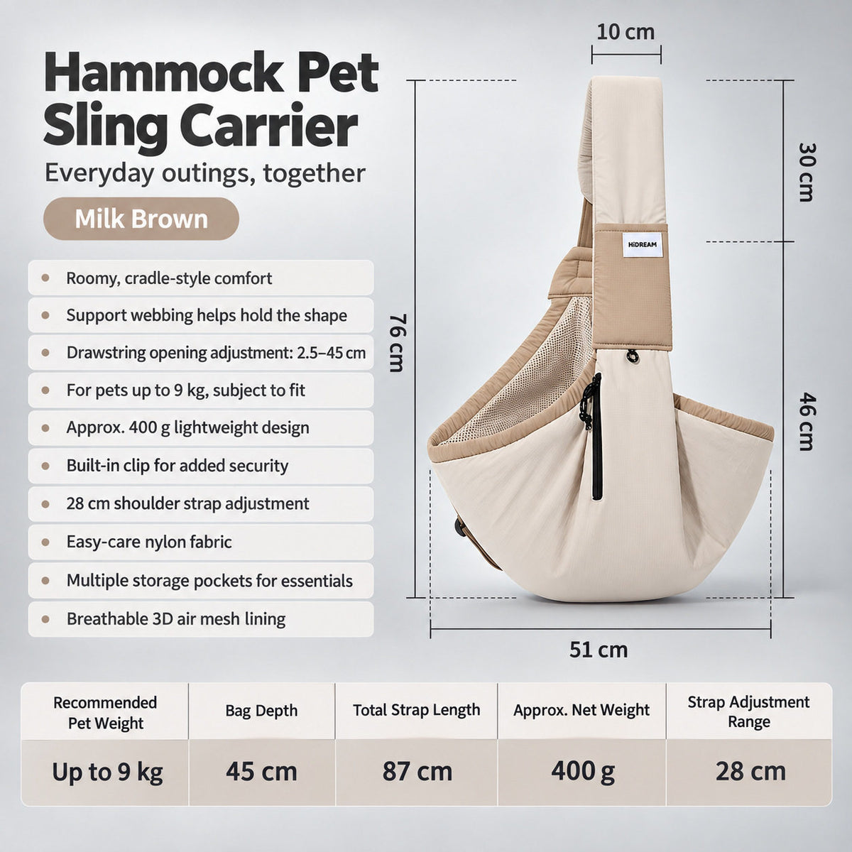 Nylon Pet Sling