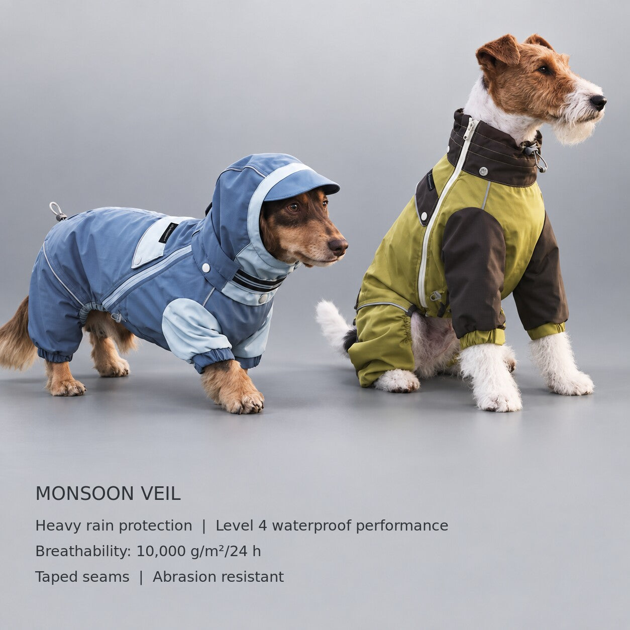 Monsoon Veil Technical Dog Rain Suit