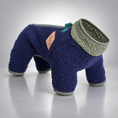 Teddy Fleece Four-Leg Dog Jumpsuit