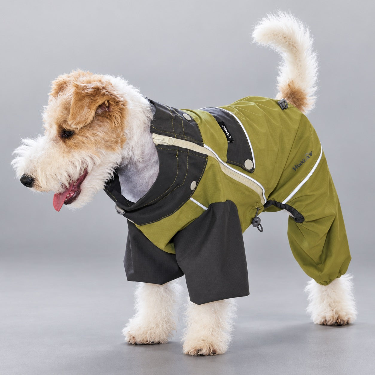 Heather Gray Wool-Blend Two-Leg Pet Sweater（副本）